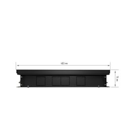 Внутрипольный конвектор Royal Thermo Atrium 75/400/2100-DG-U-AU