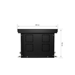 Внутрипольный конвектор Royal Thermo Atrium 150/200/1900-DG-U-LB