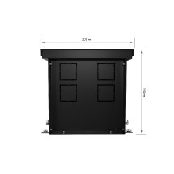 Внутрипольный конвектор Royal Thermo Atrium 190/200/2500-DG-U-NA