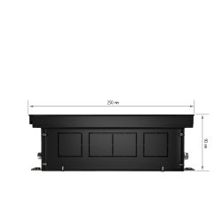 Внутрипольный конвектор Royal Thermo Atrium 90/250/1100-DG-U-NA