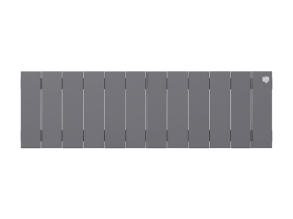 Биметаллический радиатор отопления Royal Thermo PianoForte 200 12 секций Silver Satin