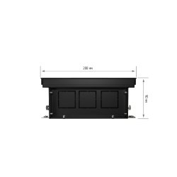Внутрипольный конвектор Royal Thermo Atrium 90/200/1100-DG-U-DB