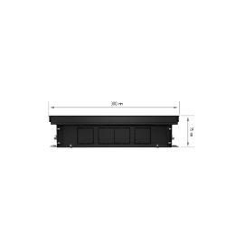 Внутрипольный конвектор Royal Thermo Atrium 75/300/2100-DG-U-DB